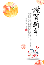 華やかな花の手鞠と土鈴 - 31
