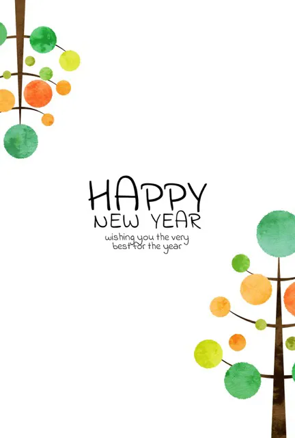 年賀状 2027 無料 | テンプレート・登録不要・おしゃれ [S004-01] | 年賀状スープ