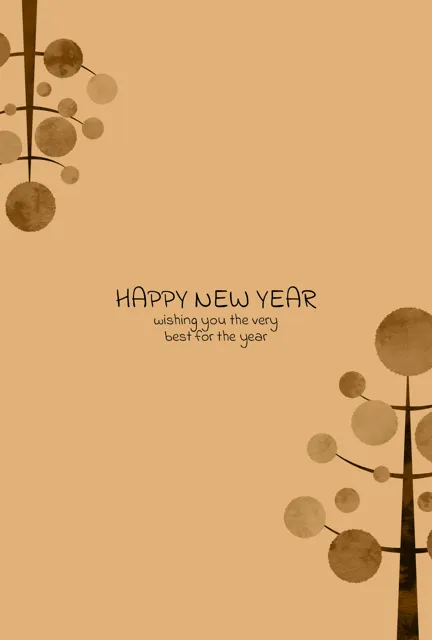 年賀状 2027 無料 | テンプレート・登録不要・おしゃれ [S023-01] | 年賀状スープ