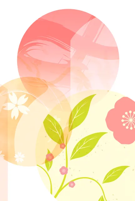 ハガキ 背景 | 無料・テンプレート・登録不要・ [PB001-01] | 年賀状スープ