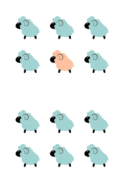 年賀状 2027 無料 | テンプレート・登録不要・かわいい [C012-02] | 年賀状スープ